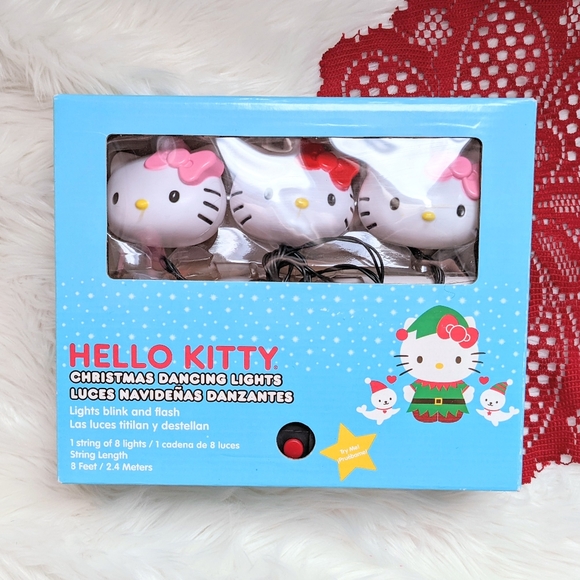 RARE Hello Kitty Christmas Dancing Lights - String Lights - Picture 3 of 9